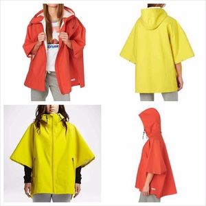 Converse Rubber Rain Poncho Coat with Hood NWT